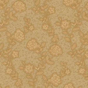 Luxury Floral Textured Wallpaper, Premium Non-Woven Wall Covering, 41.7"W x 398"H, Washable Removable for Living Room Bedroom