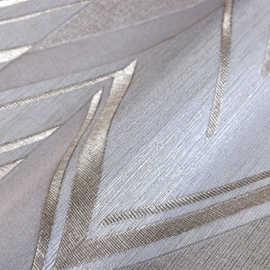 Luxury Brown Chevron Geometric Wallpaper, Premium Non-Woven Wall Covering, 41.7"W x 398"H, Washable Removable for Living Room