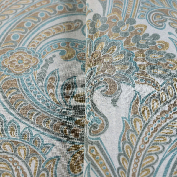 Luxury Blue Paisley Textured Wallpaper, Country Non-Woven Wall Covering, 41.7"W x 398"H, Washable Removable for Living Room B