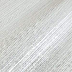 Luxury Gray Striped Stripe 3D Embossed Wallpaper, Modern Non-Woven Wall Covering, 41.7"W x 398"H, Washable Removable for Livi