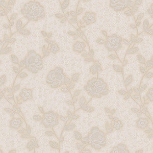Luxury Beige Textured Embossed 3D Embossed Wallpaper, Premium Non-Woven Wall Covering, 41.7"W x 398"H, Washable Removable for