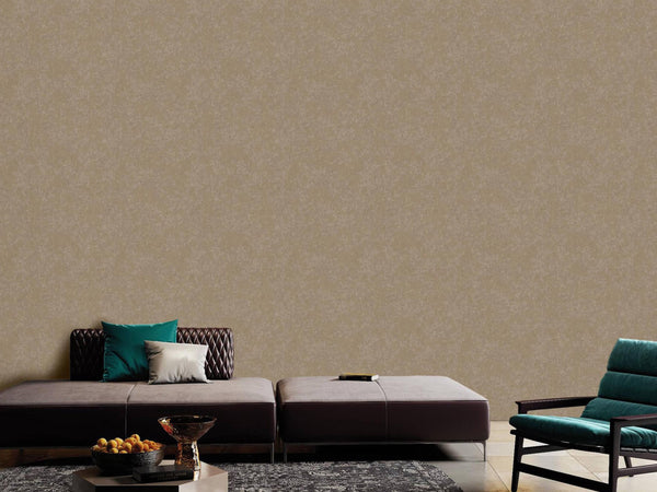 Luxury Tan Distressed Embossed 3D Embossed Wallpaper, Contemporary Non-Woven Wall Covering, 41.7"W x 614"H, Washable Removabl