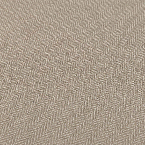 Luxury Tan Chevron Fabric Textured Wallpaper, Modern Non-Woven Wall Covering, 41.7"W x 614"H, Washable Removable for Living R