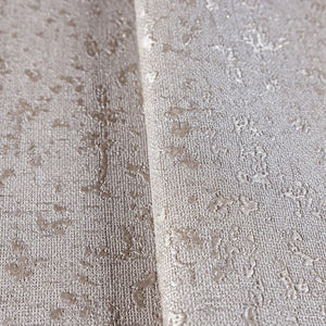 Luxury Tan Abstract Textured 3D Embossed Wallpaper, Elegant Non-Woven Wall Covering, 41.7"W x 398"H, Washable Removable for L