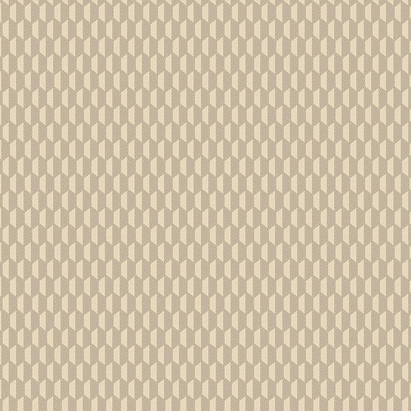 Luxury Tan Geometric Textured Wallpaper, Elegant Non-Woven Wall Covering, 41.7"W x 614"H, Washable Removable for Living Room 