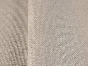 Luxury Tan Fabric Textured Wallpaper, Contemporary Non-Woven Wall Covering, 41.7"W x 614"H, Washable Removable for Living Roo