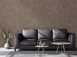 Luxury Metallic Distressed Metallic 3D Embossed Wallpaper, Boho Non-Woven Wall Covering, 41.7"W x 614"H, Washable Removable f