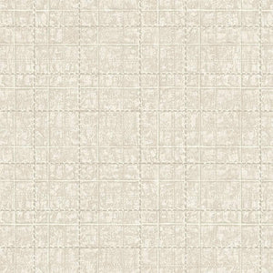 Luxury Gray Geometric Textured Wallpaper, Premium Non-Woven Wall Covering, 41.7"W x 398"H, Washable Removable for Living Room