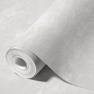 Luxury Ivory Abstract Distressed Textured Wallpaper, Contemporary Non-Woven Wall Covering, 41.7"W x 398"H, Washable Removable