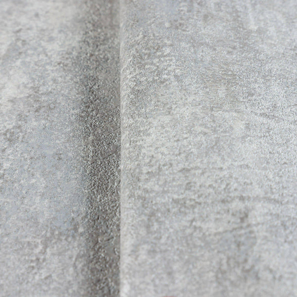 Luxury Gray Abstract Distressed Textured Wallpaper, Industrial Non-Woven Wall Covering, 41.7"W x 398"H, Washable Removable fo