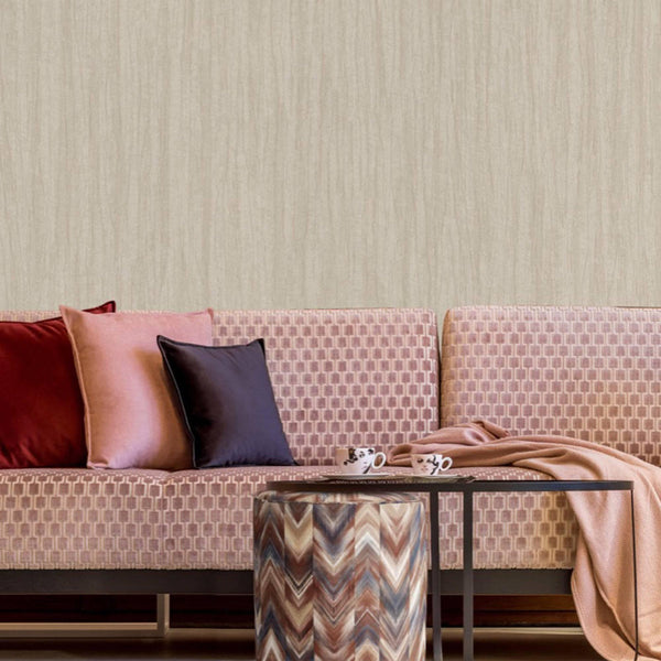 Luxury Cream Textured Embossed 3D Embossed Wallpaper, Coastal Non-Woven Wall Covering, 41.7"W x 398"H, Washable Removable for