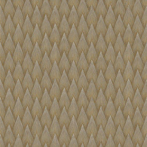 Luxury Brown Geometric Textured 3D Embossed Wallpaper, Country Non-Woven Wall Covering, 41.7"W x 614"H, Washable Removable fo