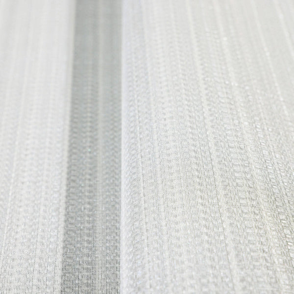 Luxury Gray Striped Stripe Textured Wallpaper, Industrial Non-Woven Wall Covering, 41.7"W x 398"H, Washable Removable for Liv
