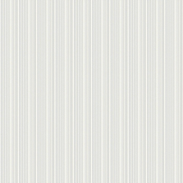 Luxury Gray Striped Stripe Textured Wallpaper, Industrial Non-Woven Wall Covering, 41.7"W x 398"H, Washable Removable for Liv
