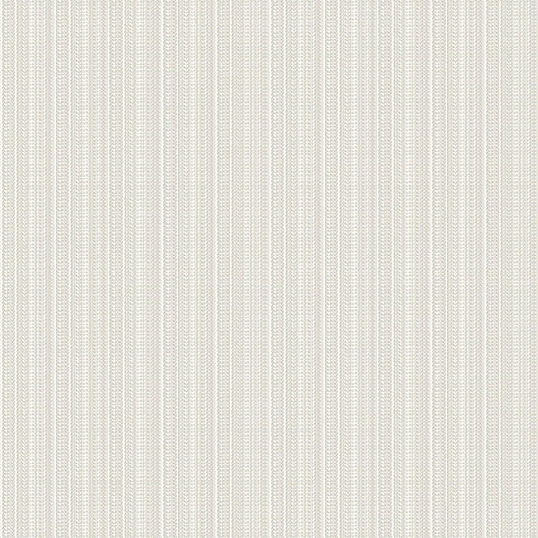 Luxury Ivory Striped Stripe Textured Wallpaper, Minimalist Non-Woven Wall Covering, 41.7"W x 398"H, Washable Removable for Li