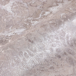 Luxury Gray Marble Stone Textured Wallpaper, Contemporary Non-Woven Wall Covering, 41.7"W x 614"H, Washable Removable for Liv