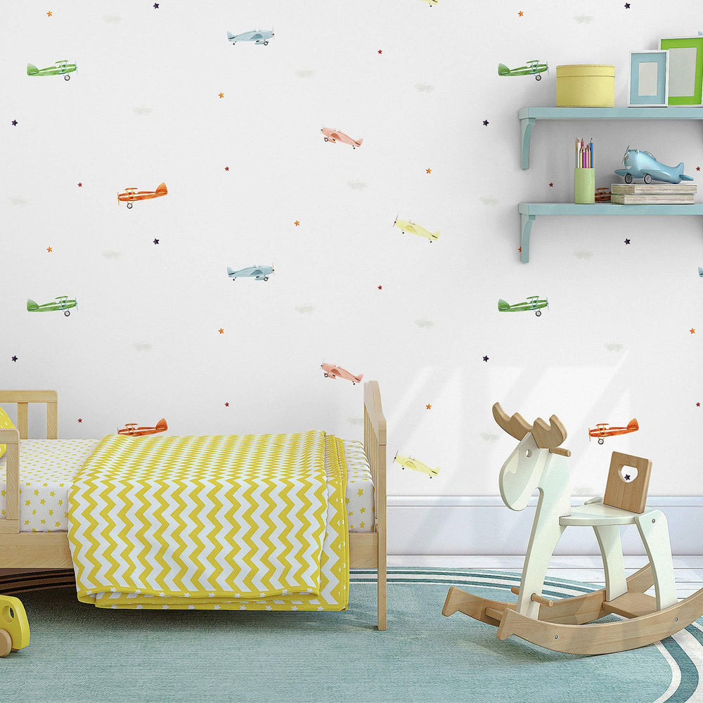 Luxury White Wallpaper, Premium Non-Woven Wall Covering, 41.7"W x 614"H, Washable Removable for Living Room Bedroom Accent Wa