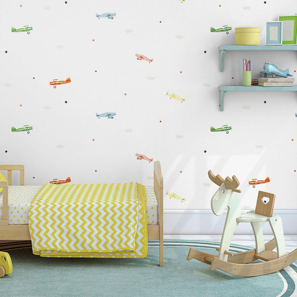 Luxury White Wallpaper, Premium Non-Woven Wall Covering, 41.7"W x 614"H, Washable Removable for Living Room Bedroom Accent Wa