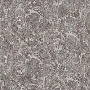 Luxury Ivory Abstract Paisley Textured Wallpaper, Boho Non-Woven Wall Covering, 41.7"W x 398"H, Washable Removable for Living