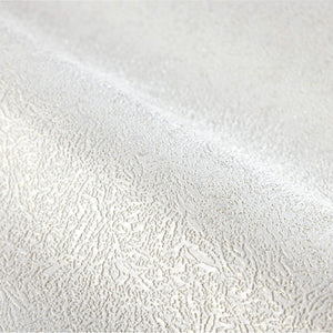 Luxury White Abstract Embossed 3D Embossed Wallpaper, Modern Non-Woven Wall Covering, 41.7"W x 398"H, Washable Removable for 