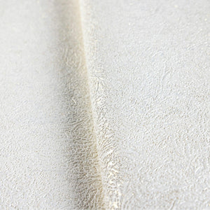 Luxury White Abstract Embossed 3D Embossed Wallpaper, Modern Non-Woven Wall Covering, 41.7"W x 398"H, Washable Removable for 