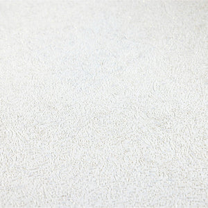 Luxury White Abstract Embossed 3D Embossed Wallpaper, Modern Non-Woven Wall Covering, 41.7"W x 398"H, Washable Removable for 