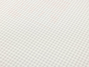 Luxury White Houndstooth Textured Wallpaper, Coastal Non-Woven Wall Covering, 41.7"W x 614"H, Washable Removable for Living R