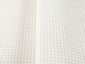 Luxury White Houndstooth Textured Wallpaper, Coastal Non-Woven Wall Covering, 41.7"W x 614"H, Washable Removable for Living R
