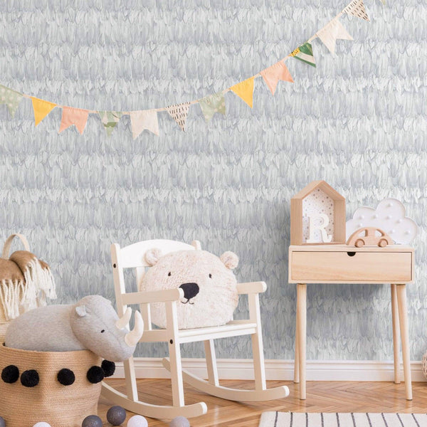 Luxury White Bird Birds 3D Embossed Wallpaper, Traditional Non-Woven Wall Covering, 41.7"W x 614"H, Washable Removable for Li