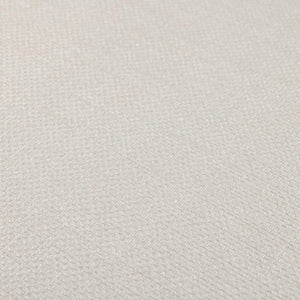 Luxury White Fabric Textured Wallpaper, Coastal Non-Woven Wall Covering, 41.7"W x 614"H, Washable Removable for Living Room B
