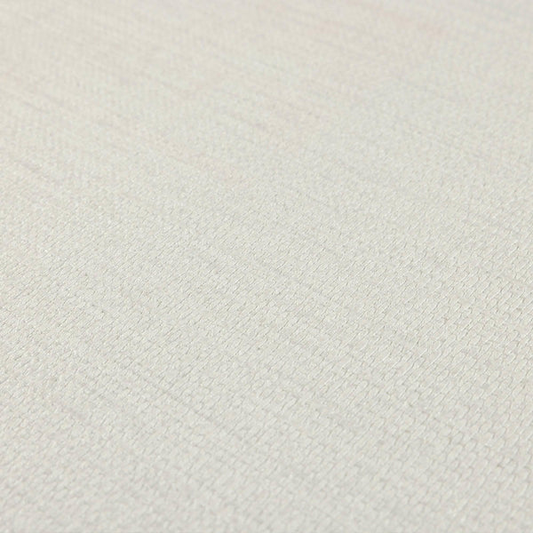 Luxury White Textured Wallpaper, Coastal Non-Woven Wall Covering, 41.7"W x 614"H, Washable Removable for Living Room Bedroom 