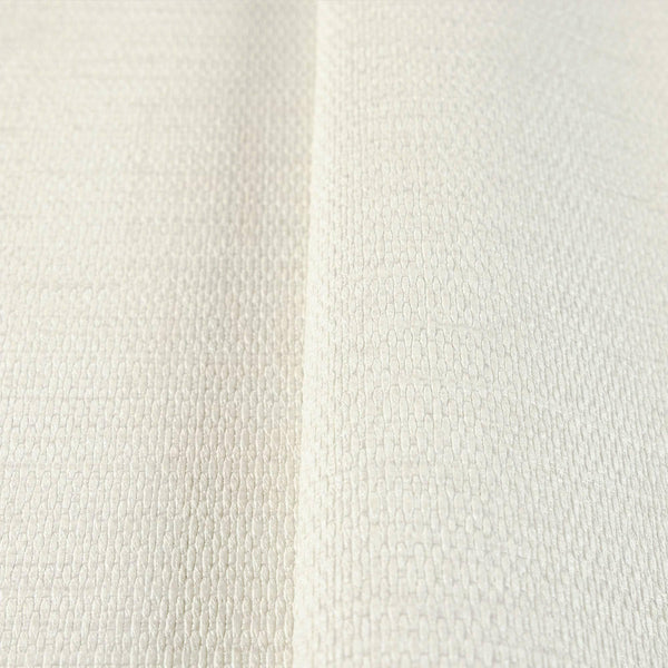 Luxury White Textured Wallpaper, Coastal Non-Woven Wall Covering, 41.7"W x 614"H, Washable Removable for Living Room Bedroom 
