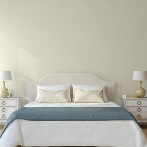 Luxury White Textured Wallpaper, Coastal Non-Woven Wall Covering, 41.7"W x 614"H, Washable Removable for Living Room Bedroom 