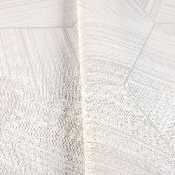 Luxury Gray Geometric Embossed 3D Embossed Wallpaper, Traditional Non-Woven Wall Covering, 41.7"W x 398"H, Washable Removable