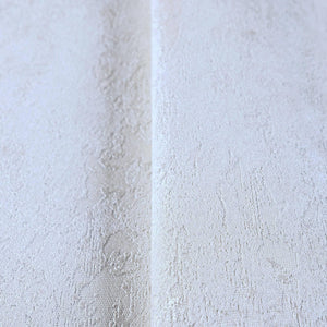 Luxury Silver Abstract Embossed 3D Embossed Wallpaper, Country Non-Woven Wall Covering, 41.7"W x 398"H, Washable Removable fo