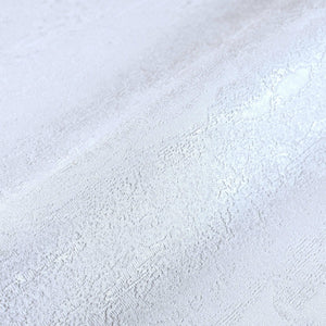 Luxury Silver Abstract Embossed 3D Embossed Wallpaper, Country Non-Woven Wall Covering, 41.7"W x 398"H, Washable Removable fo
