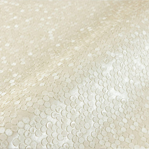 Luxury Yellow Textured Embossed 3D Embossed Wallpaper, Premium Non-Woven Wall Covering, 41.7"W x 398"H, Washable Removable fo