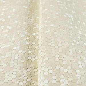 Luxury Yellow Textured Embossed 3D Embossed Wallpaper, Premium Non-Woven Wall Covering, 41.7"W x 398"H, Washable Removable fo