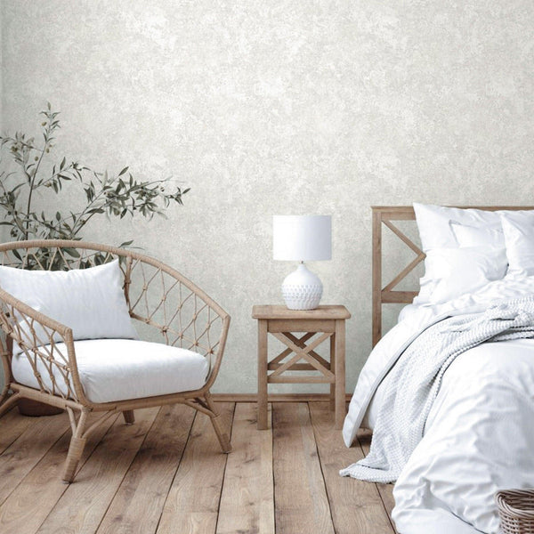 Luxury Metallic Abstract Metallic 3D Embossed Wallpaper, Coastal Non-Woven Wall Covering, 41.7"W x 614"H, Washable Removable 