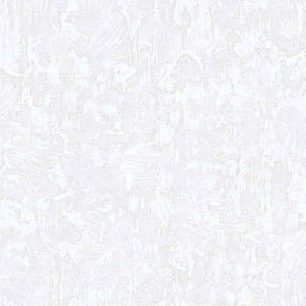 Luxury White Abstract Textured Wallpaper, Boho Non-Woven Wall Covering, 41.7"W x 614"H, Washable Removable for Living Room Be
