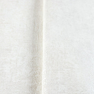Luxury White Distressed Textured 3D Embossed Wallpaper, Boho Non-Woven Wall Covering, 41.7"W x 614"H, Washable Removable for 