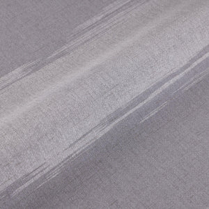 Luxury Gray Striped Stripe Textured Wallpaper, Traditional Non-Woven Wall Covering, 41.7"W x 398"H, Washable Removable for Li